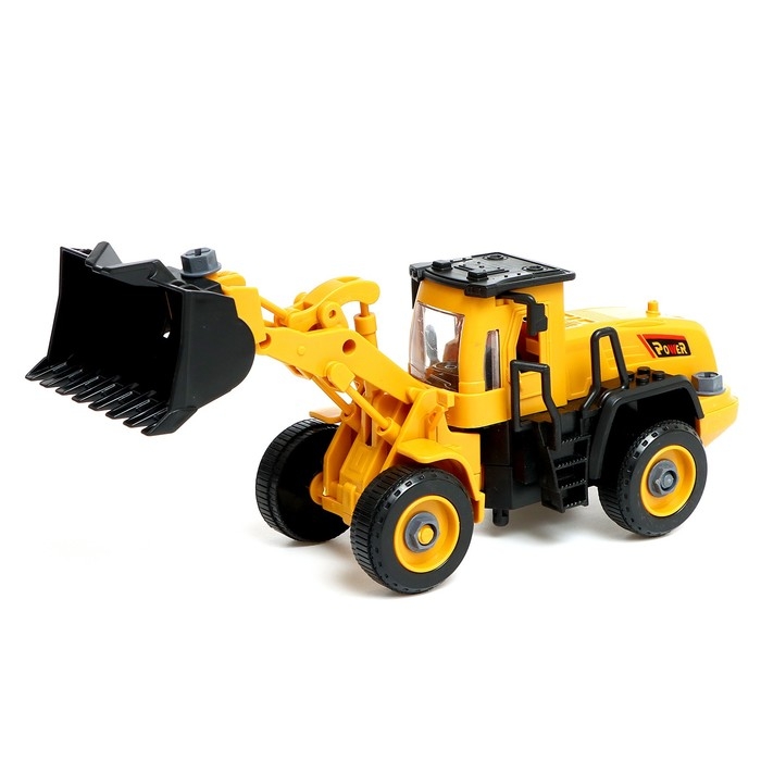 Конструктор винтовой &laquo;Погрузчик&raquo;, инерция, 33 детали