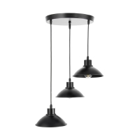 Светильник "Артена" 3xE27 40Вт черный 30х30х6-106 см Светильник "Артена" 3xE27 40Вт черный 30х30х6-106 см