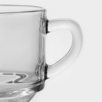 Бульонница стеклянная Chef's, 625 мл, d=11 см, цвет прозрачный