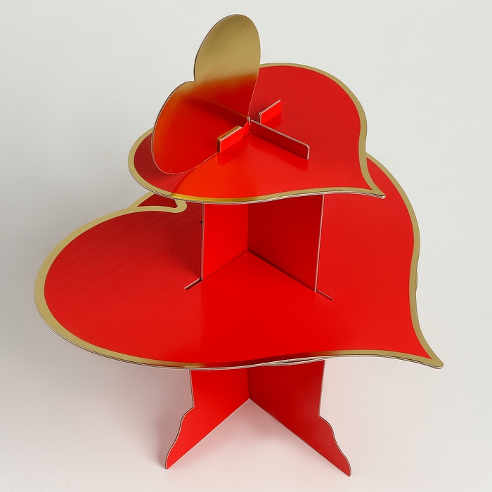 Подставка для пирожных &laquo;Сердце&raquo;