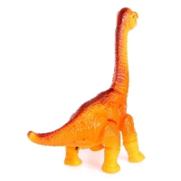 Динозавр &laquo;Брахиозавр травоядный&raquo;, работает от батареек, с проектором, цвет МИКС