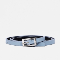 Ремень женский, ширина 1 см, пряжка металл, цвет голубой Ремень женский, ширина 1 см, пряжка металл, цвет голубой