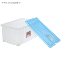 Ящик для хранения с крышкой Darel-box, 56 л, 60&times;40&times;31 см, цвет МИКС