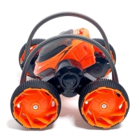 Машина-перевёртыш радиоуправляемая STUNT, работает от аккумулятора, цвет оранжевый Машина-перевёртыш радиоуправляемая STUNT, работает от аккумулятора, цвет оранжевый