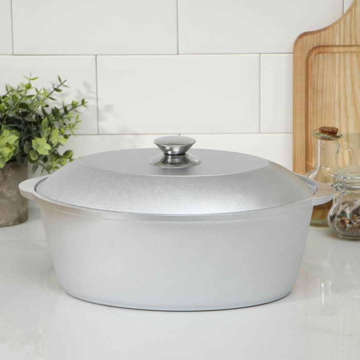 Утятница, 4 л, алюминиевая крышка