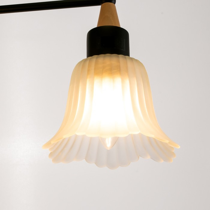 Плафон "Снежинка" E27 бесцветн.матир.