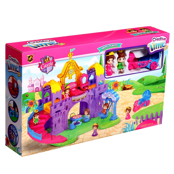 Замок для кукол &laquo;Сказка&raquo; с набором мебели и аксессуарами