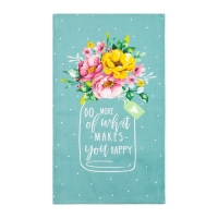 Набор полотенец кухонный "Доляна" You happy 35х60см-2шт, 100% хлопок