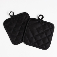 Кухонный набор (2 предмета) Этель LoveLife &laquo;Кошечка&raquo;, прихватка 17х17 см - 2 шт, 100% п/э