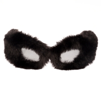 Карнавальные очки «Меховые», цвет чёрный Карнавальные очки «Меховые», цвет чёрный