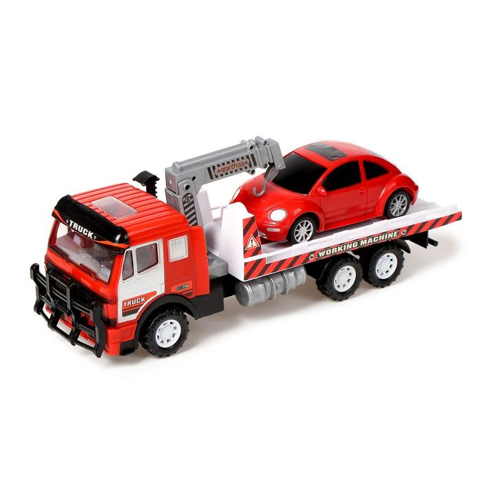 Машина инерционная &laquo;Эвакуатор&raquo;, цвета МИКС