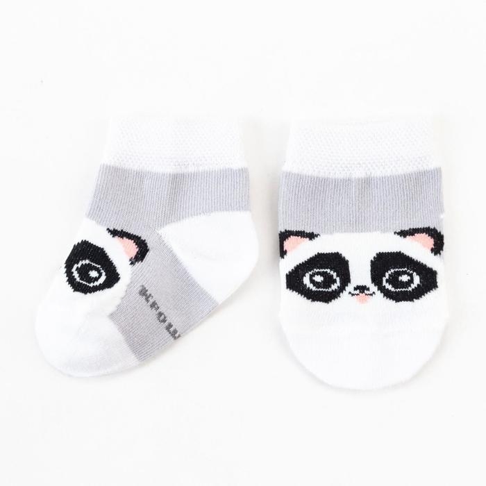 Набор носков Крошка Я &laquo;Панда&raquo;, 2 пары, 6-8