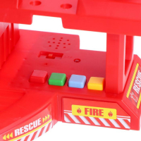 Парковка &laquo;Пожарная станция&raquo;, с автомойкой, свет и звук, машина меняет цвет от воды