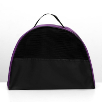 Сумка - переноска для животных, оксфорд, 39 х 19 х 27 см, фиолетовая Сумка - переноска для животных, оксфорд, 39 х 19 х 27 см, фиолетовая