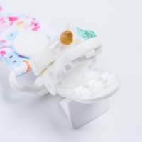 Держатель для соски - пустышки «Единорог», на ленте Держатель для соски - пустышки «Единорог», на ленте