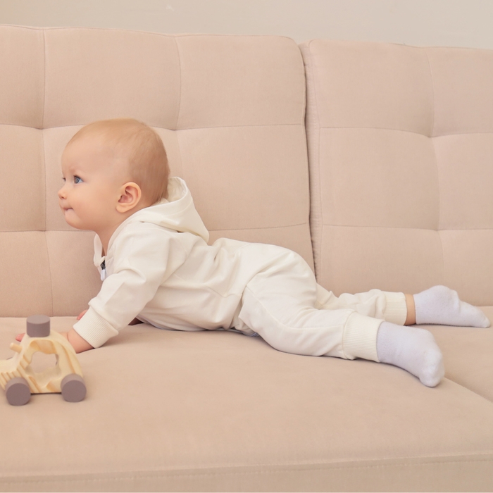 Комбинезон детский MINAKU цвет экрю, рост 74-80 см