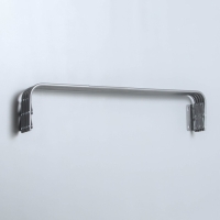 Сушилка для белья настенная, 90 см, цвет серый