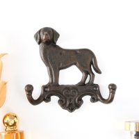 Крючки декоративные чугун "Собака" 16х4х16 см Крючки декоративные чугун "Собака" 16х4х16 см