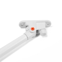 Газлифт 60N CAPPIO, с доводчиком, бесшумное открывание/закрывание, белый Газлифт 60N CAPPIO, с доводчиком, бесшумное открывание/закрывание, белый