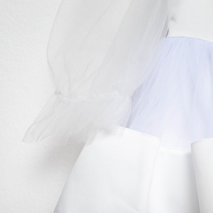 Платье нарядное детское KAFTAN, рост 86-92 см (28), белый