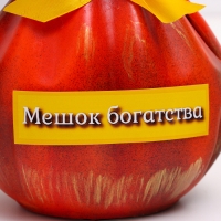 Копилка "Красный мешок" 22см