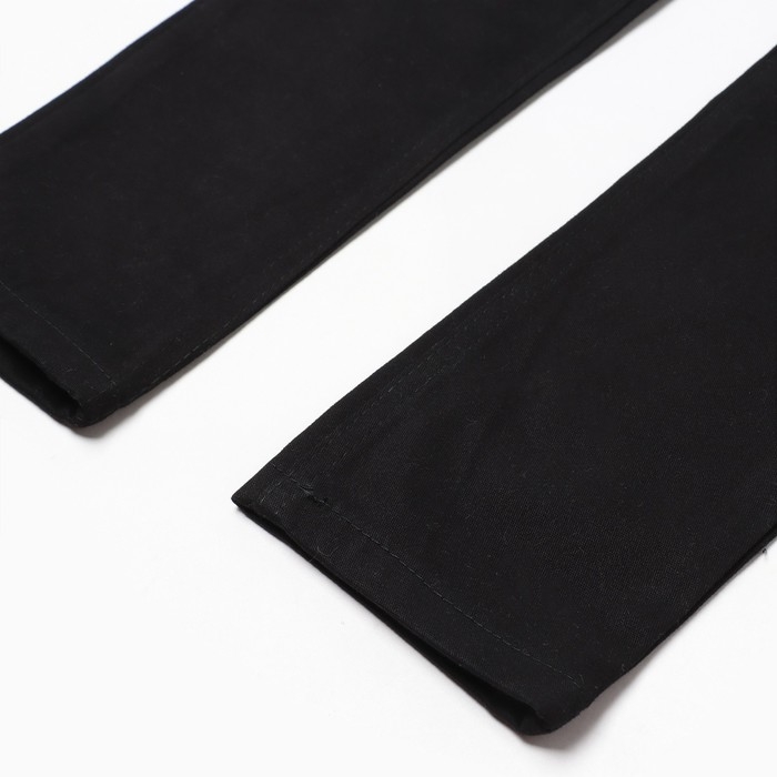 Джинсы для девочки, цвет чёрный, рост 140 см Джинсы для девочки, цвет чёрный, рост 140 см