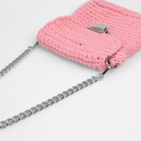 Цепочка для сумки, с карабинами, 14 × 18 мм, 60 см, цвет серебряный Цепочка для сумки, с карабинами, 14 × 18 мм, 60 см, цвет серебряный