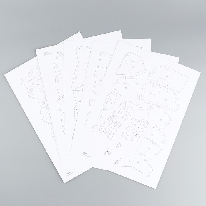 Набор для создания полигональной фигуры &laquo;Кошка&raquo;, 23 х 25 х 10 см