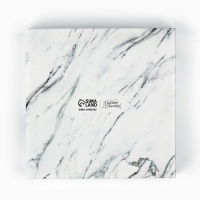 Коробка для кондитерских изделий &laquo;Мрамор&raquo;, 15 х 15 х 20 см