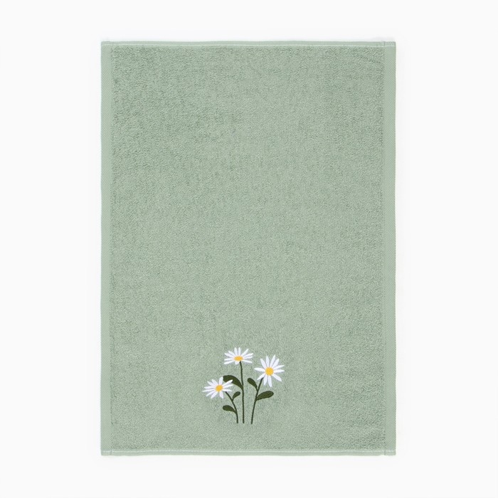 Полотенце махровое Этель Полотенце махровое Этель "Ромашки" 35х50 см, 100% хлопок, 350 г/м2