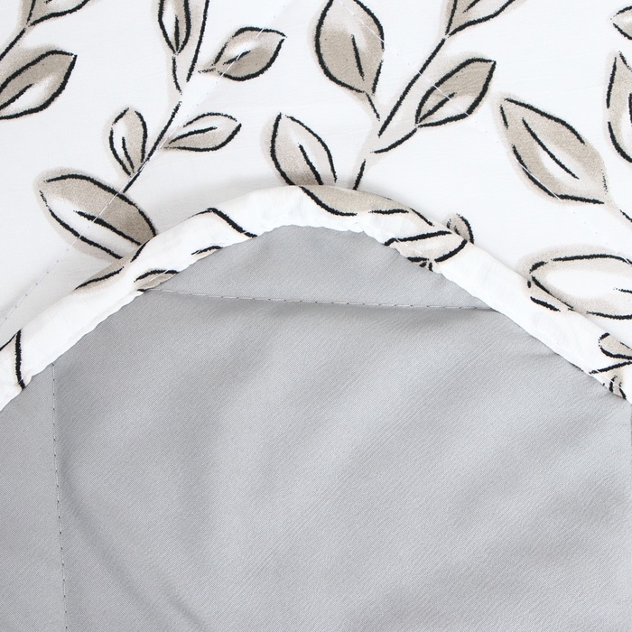 Покрывало LoveLife евро макси Leaflets 240*230&plusmn;5 см, жатка, 100% п/э