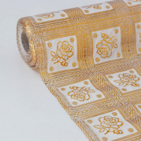 Клеёнка на стол столовая &laquo;Милая Роуз&raquo;, ширина 50 см, рулон 20 метров, толщина 0,4 мм