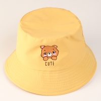 Панама детская для девочки «Мишутка», цвет жёлтый, р-р 48-50 Панама детская для девочки «Мишутка», цвет жёлтый, р-р 48-50