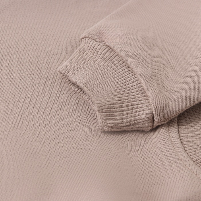 Комплект (свитшот и брюки) детский MINAKU, цвет коричневый, рост 62-68 см