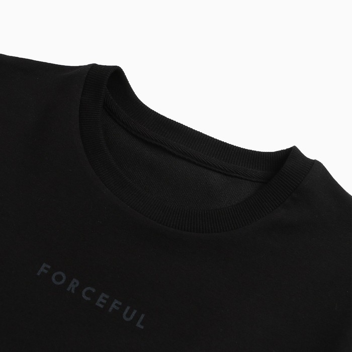 Свитшот мужской, цвет чёрный, размер 58