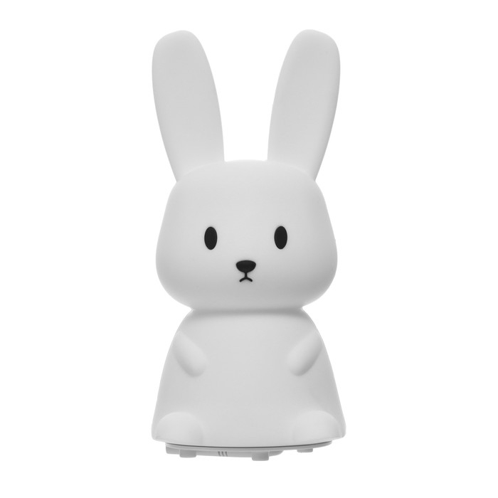 Ночник-мякиш Ночник-мякиш "Зайчик" LED USB АКБ бело-желтый 13,5х11х15 см