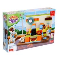 Конструктор &laquo;Весна. Кафе и зверята&raquo;, 130 деталей