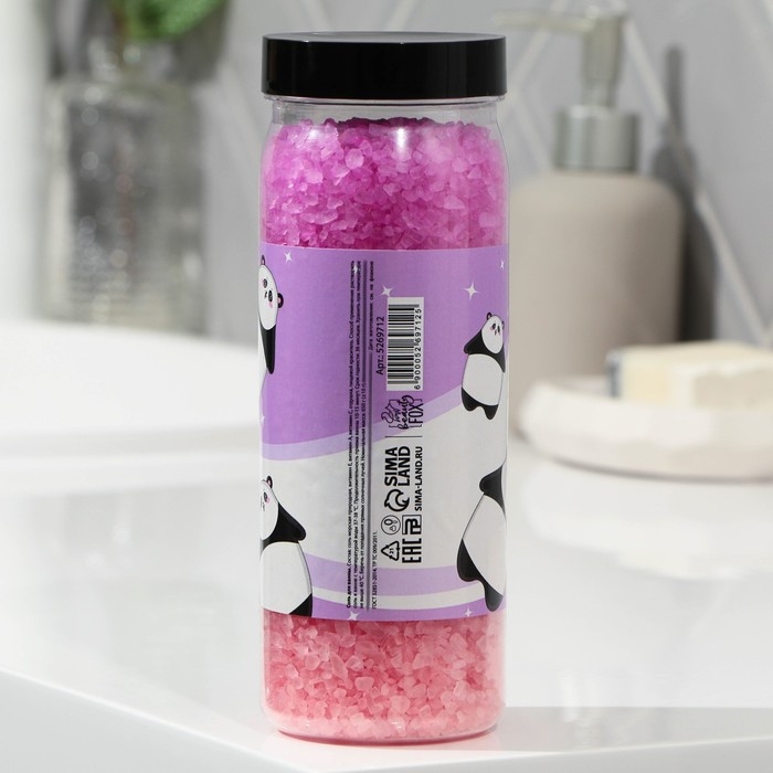 Соль для ванны &laquo;Противогрустин&raquo;, 650 г, аромат ягод, BEAUTY FОХ