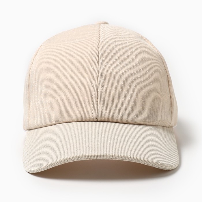 Кепка женская MINAKU, цвет бежевый, р-р 54-56 Кепка женская MINAKU, цвет бежевый, р-р 54-56