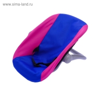 Коляска для кукол, с переноской, трёхколёсная, металлический каркас