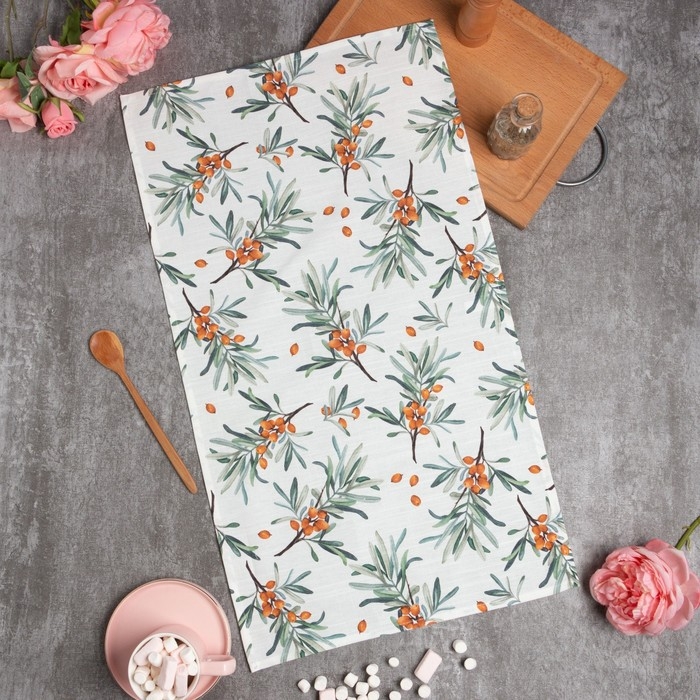 Полотенце Полотенце "Этель" Berry garden (вид 2) 40х73 см, 100% хлопок, репс 210 г/м2