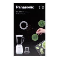 Блендер Panasonic MX-EX1511, стационарный, 450 Вт, 2 л, белый Блендер Panasonic MX-EX1511, стационарный, 450 Вт, 2 л, белый