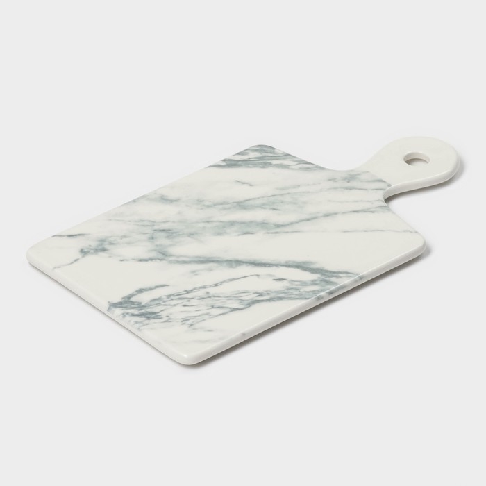 Блюдо фарфоровое для подачи Magistro Real Marble, 25×14 см Блюдо фарфоровое для подачи Magistro Real Marble, 25×14 см