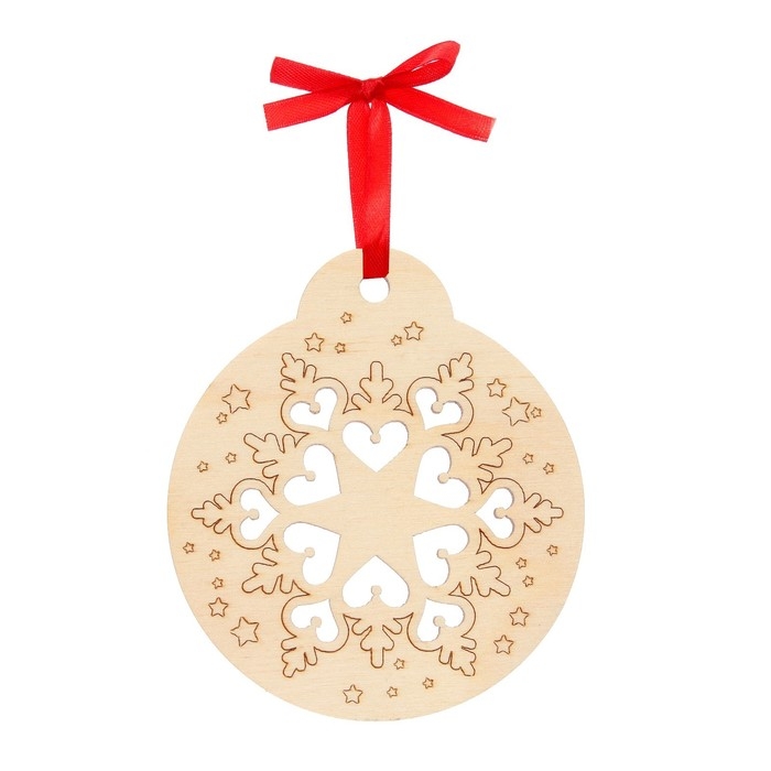 Набор для творчества &laquo;Роспись по дереву&raquo; 5 шт., с ленточкой