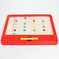 Магнитный планшет обучающий, с карточками, 20 карточек, Синий трактор Магнитный планшет обучающий, с карточками, 20 карточек, Синий трактор