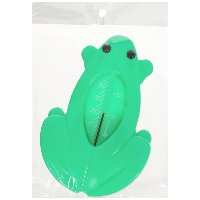 Термометр для ванной &laquo;Лягушка&raquo;, цвет зеленый