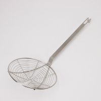 Шумовка для фритюра из нержавеющей стали, 53×20 см, толщина 3 мм, 201 марка стали Шумовка для фритюра из нержавеющей стали, 53×20 см, толщина 3 мм, 201 марка стали