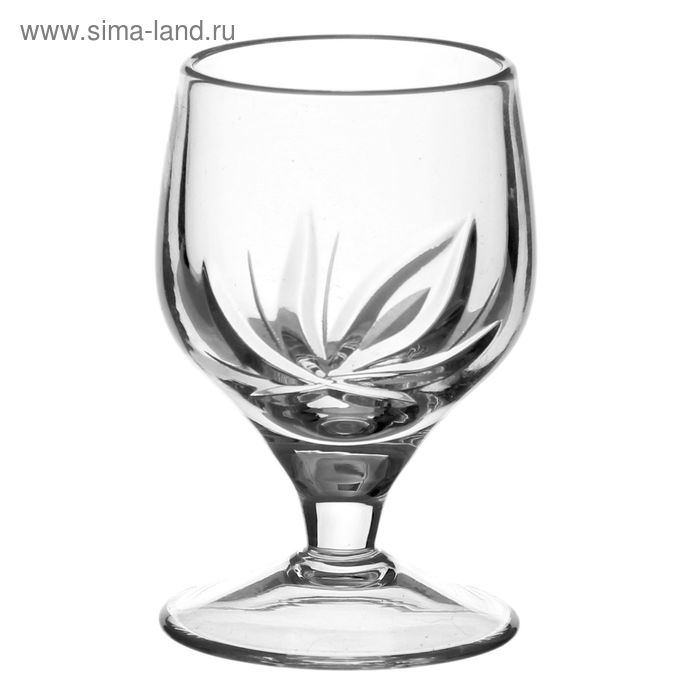 Набор рюмок хрустальных &laquo;Цветок&raquo;, 15 мл, 6 шт