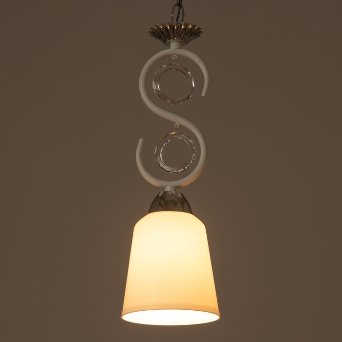 Светильник BayerLux 59398/1 E27 12Вт хром 15,5х15,5х32 см