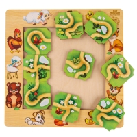 Головоломка &laquo;Составь дорожку&raquo;, мамы и детёныши